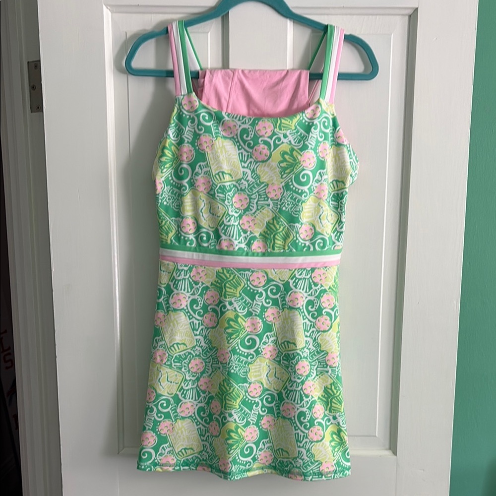 Deidra Spearmint in a Pickle Active dress